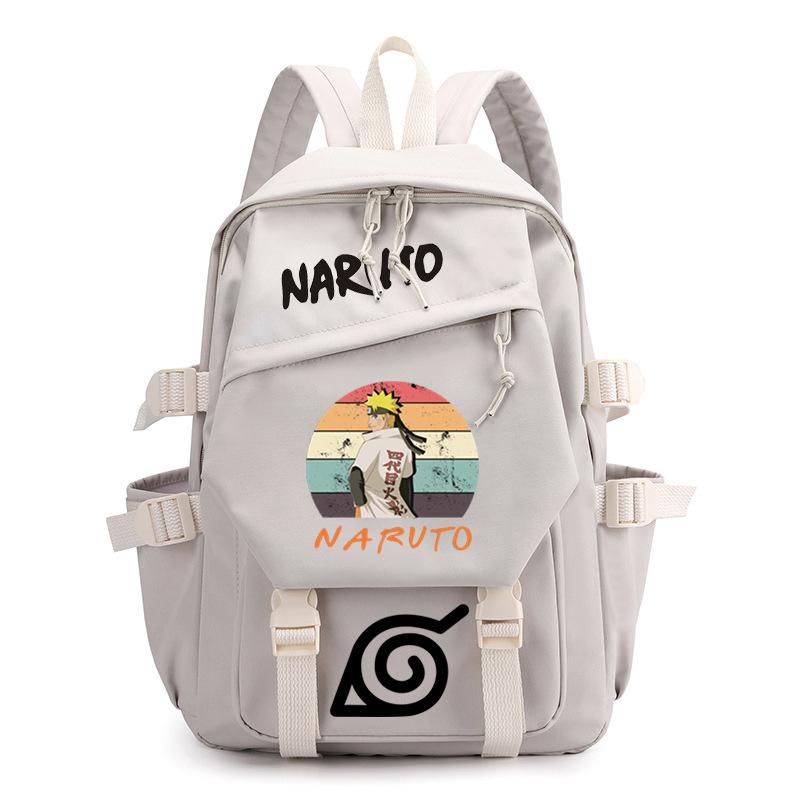 Animation peripheral junior high school backpack cross-border new large-capacity backpack computer bag