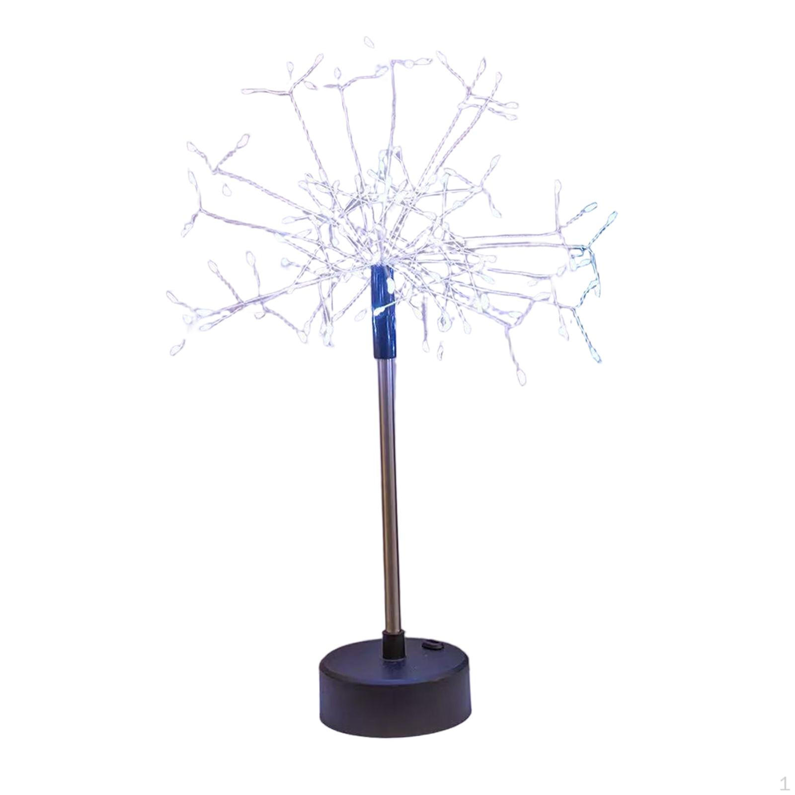 

Table Lamp Ambient Copper Wire Light Lighted Tabletop Tree for Mantle Bedside Living Room Home White Light