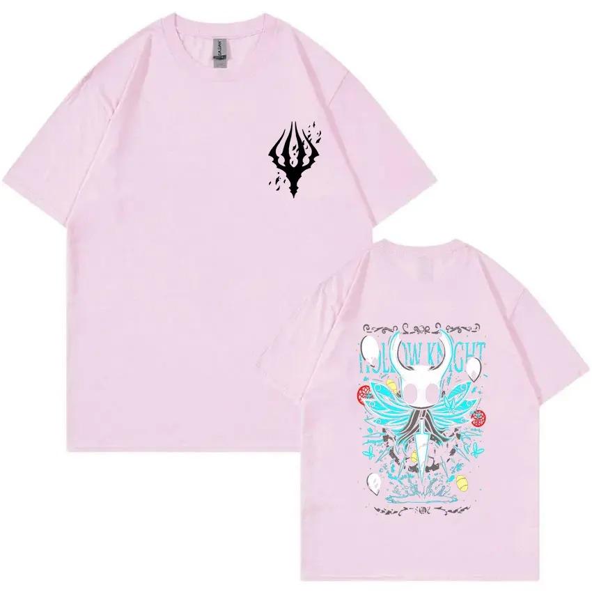 Populární Hra Hollow Knight Vzor Tričko Unisex Kreslený Volný Měkká Bavlna Ležérní Vintage Tričko Dárek Pro Ženy A Muže Tričko