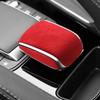 Made of Alcantara For Mercedes-Benz GLE W167 GLS X167 Gear Shift Knob Boot Cover Trim Stickers Car Lnterior Tuning Accessories