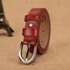 New Women's Brand New Retro Casual Real Leather Belt Buckle Genuine Leather Belt Women Jeans Belts