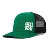 Love You Fashion Hip Hop Casual Men'S And Women'S Mesh Cap Adult Adjustable Cap Sun Hat Baseball Cap
