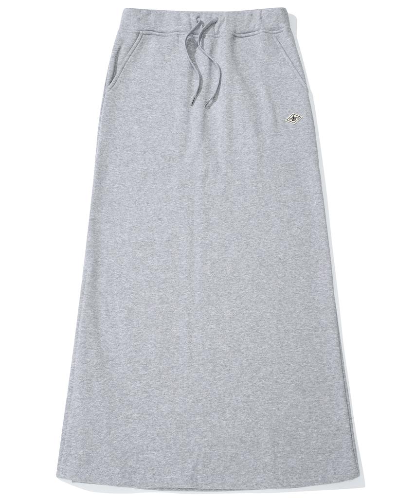Columbia University 1754 Crown Fleece Long Skirt M Gray