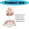 Pet Cone Hat for Puppy Birthday Dog Dotted Birthday Costume for Fashion Pet Wear Neckerchief Outfit