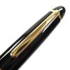 Great MONTBLANC fountain pen Meisterstück 147 Traveler white star black 14K mens Used