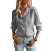 Women's Fashion Cardigan Ruffled Long Sleeve Shirt Top
