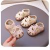 Girls' Princess Hollow-Out First Walkers Anti-Kick Baby Sandals for Toddlers Beach Shoes Girl's Dress Shoes