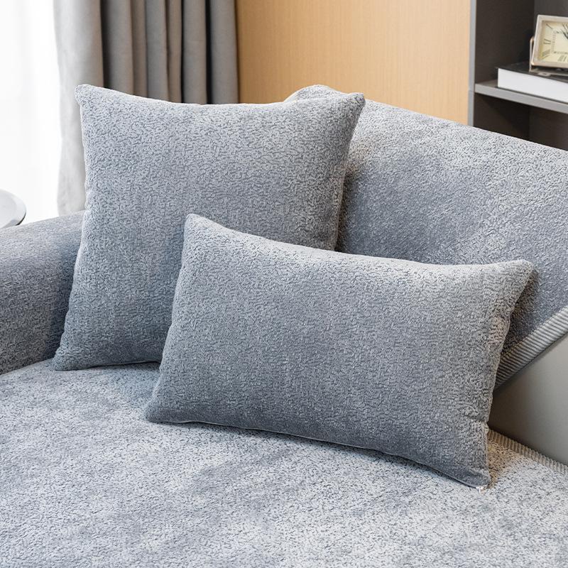 Sofa Cushion Four Seasons Universal Simple Modern Chenille Sofa Cover Cloth Cover Cover All-Inclusive Universal Non-Slip Seat Cushions Towel