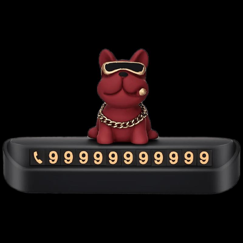 Decorative Animal Car Temporary Parking Number Plate