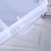 Storage Box Plastic Transparent Multifunctional With cover Space saving