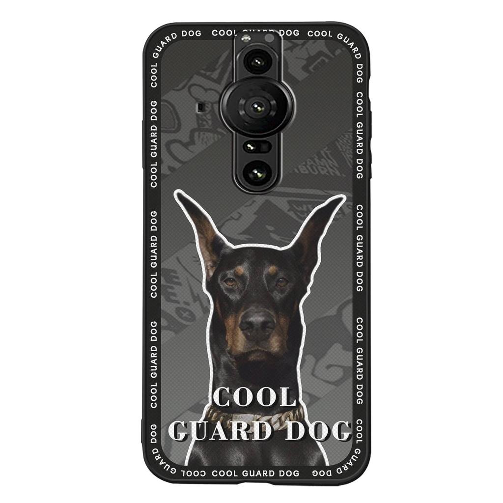 Soft Case Silicone Phone Case For Sony Xperia Pro-I Anti-knock Anti-dust Shockproof Full Wrap Cartoon Fashion Design TPU