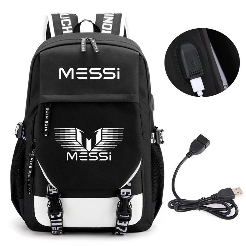 Large Capacity Schoolbag with Shoulder Strap; Student Three-piece Pencil Case Set