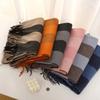 Luxury Design Plaid Cashmere Scarf For Women Winter Warm Shawl Wrap Pashmina Bufanda Thick Blanket Poncho Echarpe Bandana