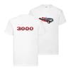 Maglietta Austin Healey 3000 Auto Sportiva Britannica Classica PRODOTTO UFFICIALMENTE LICENZIATO