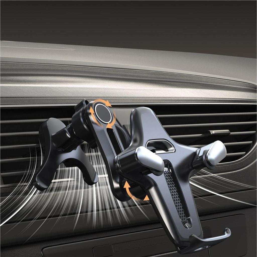 Vent Phone Holder Y-Shape Shock-Absorption Stand Car Vent Phone Holders For Family Friends Women Automotive Vehicle Indoor