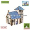 3D Wooden DIY Puzzle Toy - Laser Cut, 2 Pieces