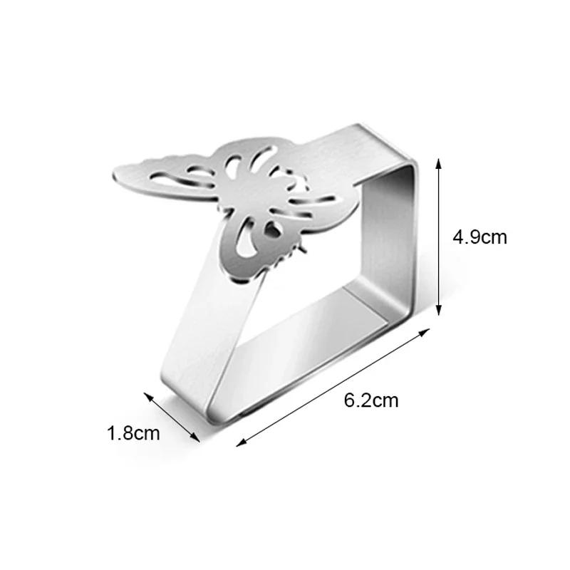 20PCS Cat Paw Tablecloth Clips Stainless Steel Adjustable Non Slip Fabric Clamps for Hotel Outdoor Party Wedding Event Decor