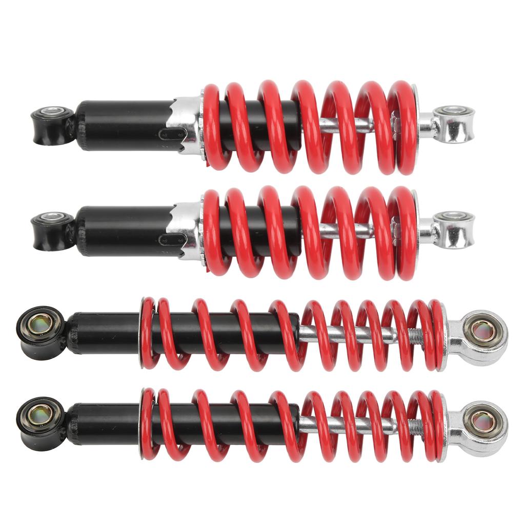 4PCS Front Rear Suspension Shock Absorber 250mm Adjustable for 50cc?125cc Dirt Pit Bike ATV Go Kart