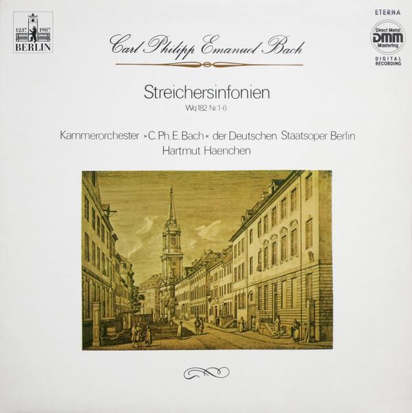 

LP Record HARTMUT HAENCHEN - Carl Philipp Emanuel Bach, Streiche 725081 ETERNA 1987 German Dem Classical Used