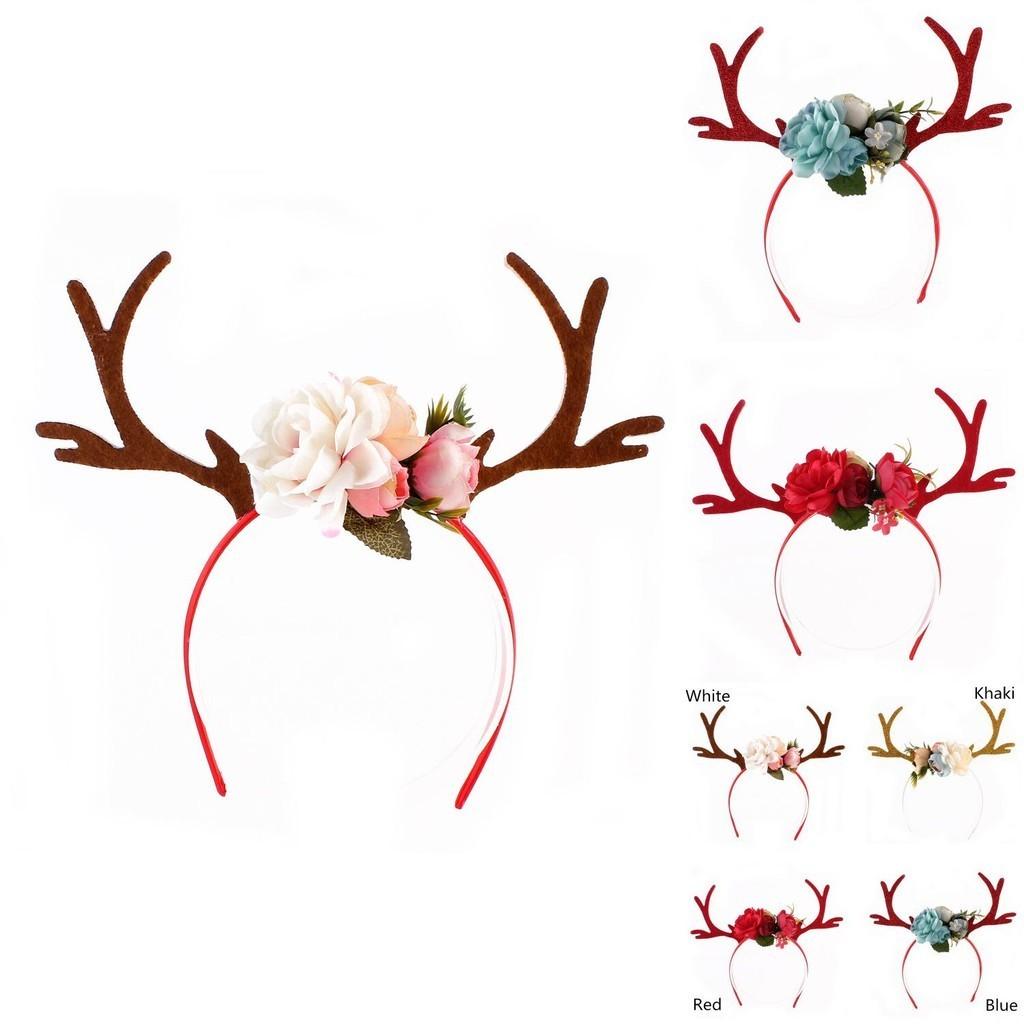 Beautiful Reindeer Antler Headwear For Women Girls Perfect For Christmas Parties