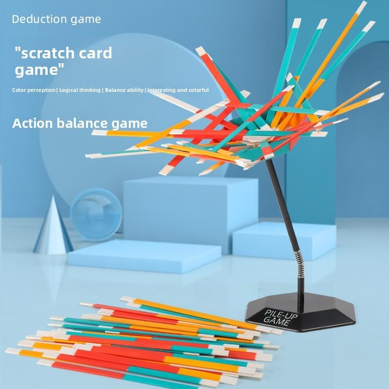 Schwerkraft-Gleichgewichts-Stapelspiel für Kinder zur Verbesserung der Konzentration und für Familienspiele