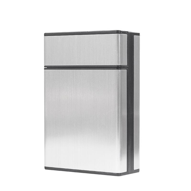 Flip-Top King-Size Cigarette Case, 32-Capacity, Moisture & Pressure-Proof, Portable & Automatic, Medium/Fine Size