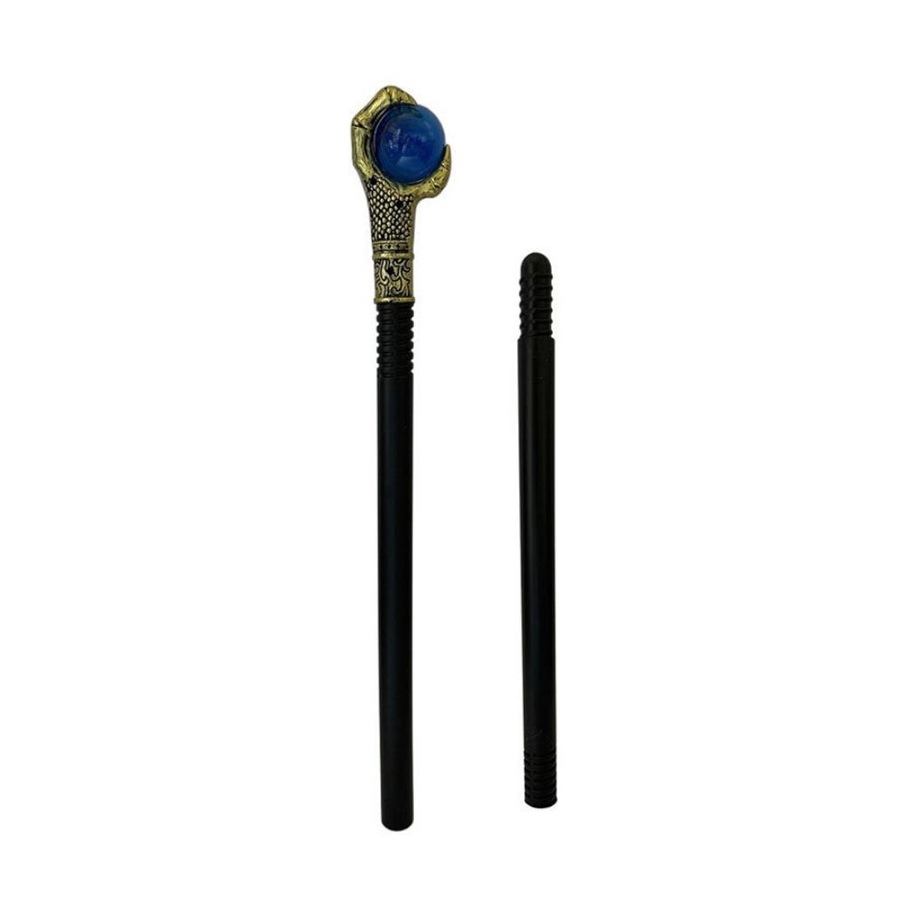 Versatile Plastic King Queen Scepter Cosplay Props Performance Halloween Wand Halloween Dress Up Eagle Claws Cane Boy
