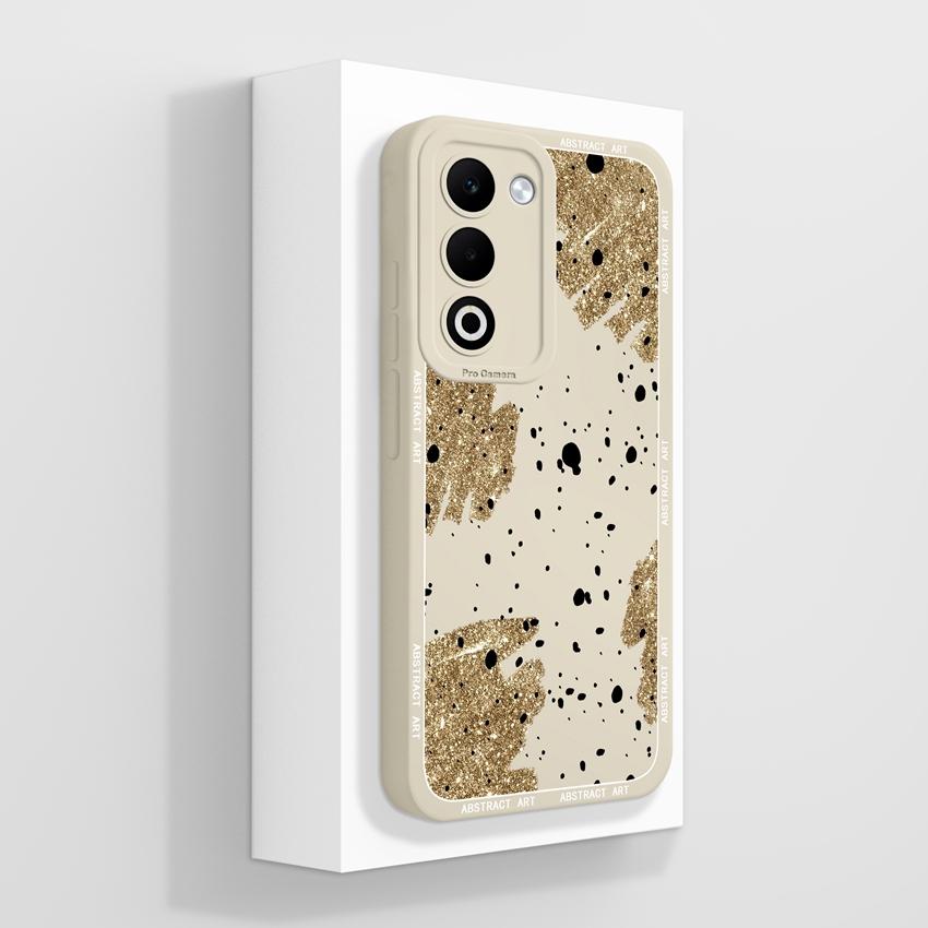 For Oppo A5 A5x A3x Realme C71 C75 Luxury Shockproof Phone Covers Cute Cartoon Cat Pattern Liquid Silicone Anti Slip Protective Shell For Oppo Housing