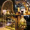 7m~20m Solar Led Light Outdoor Festoon Lamp Solar Garden Outdoor Waterproof Fairy Camping Garland String Christmas Decoration
