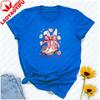 Howdy Easter Western Coquette Easter Bunny Cowgirl Aesthetic Retro Graphic T Shirts Oversized T Shirt Unisex Clothes Gothic Tops