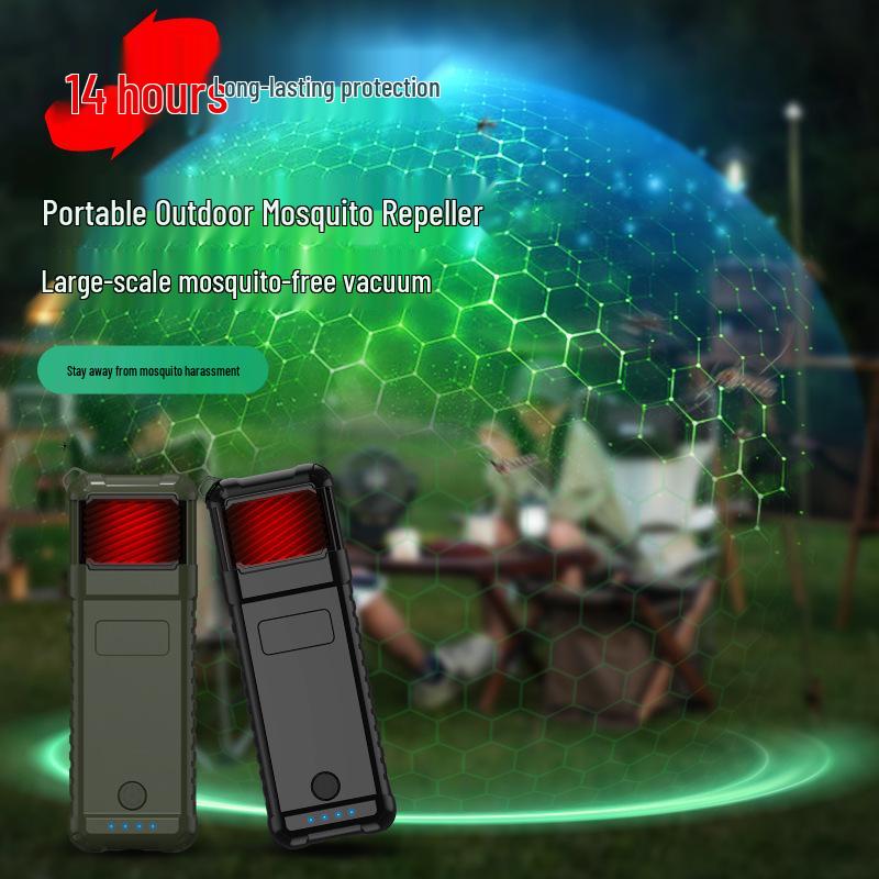 Portable Outdoor Mosquito Killer Lamp with Power Bank and Heater Function