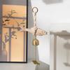 Fish Shaped Door Bell Japanese Room Decoration Wooden Wind Chimes Wall Hanging Doorbell Pendants Home Decor
