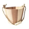 Mini Wooden Barrel Toy Storage Bucket Home Decor Tub Photo Props Miniature for