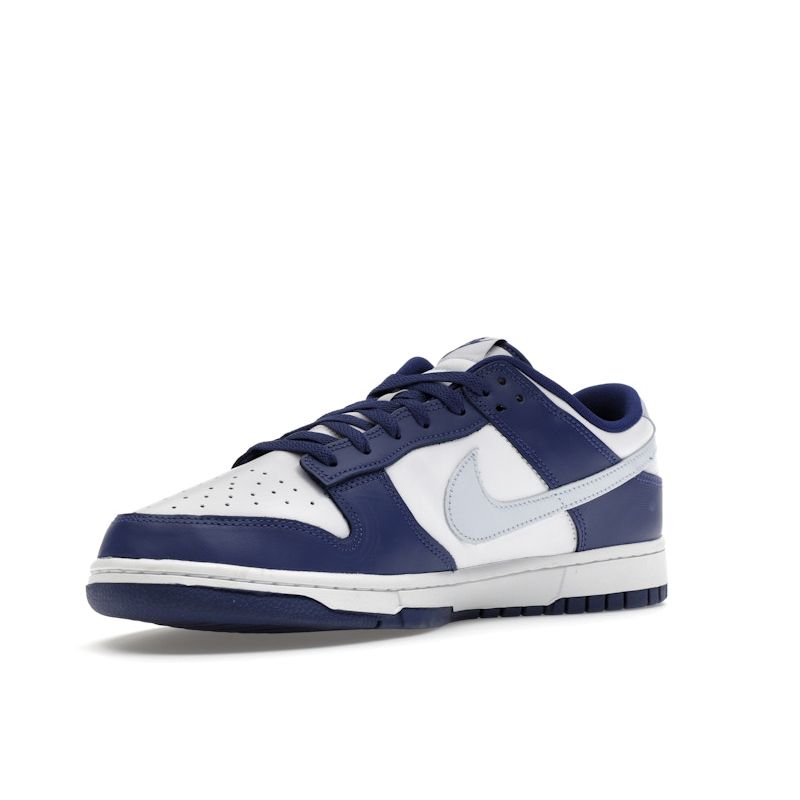 Nike Zapatillas para Hombre Dunk Low Deep Royal Football Grey Azul Azul Profundo Blanco DV0833-401