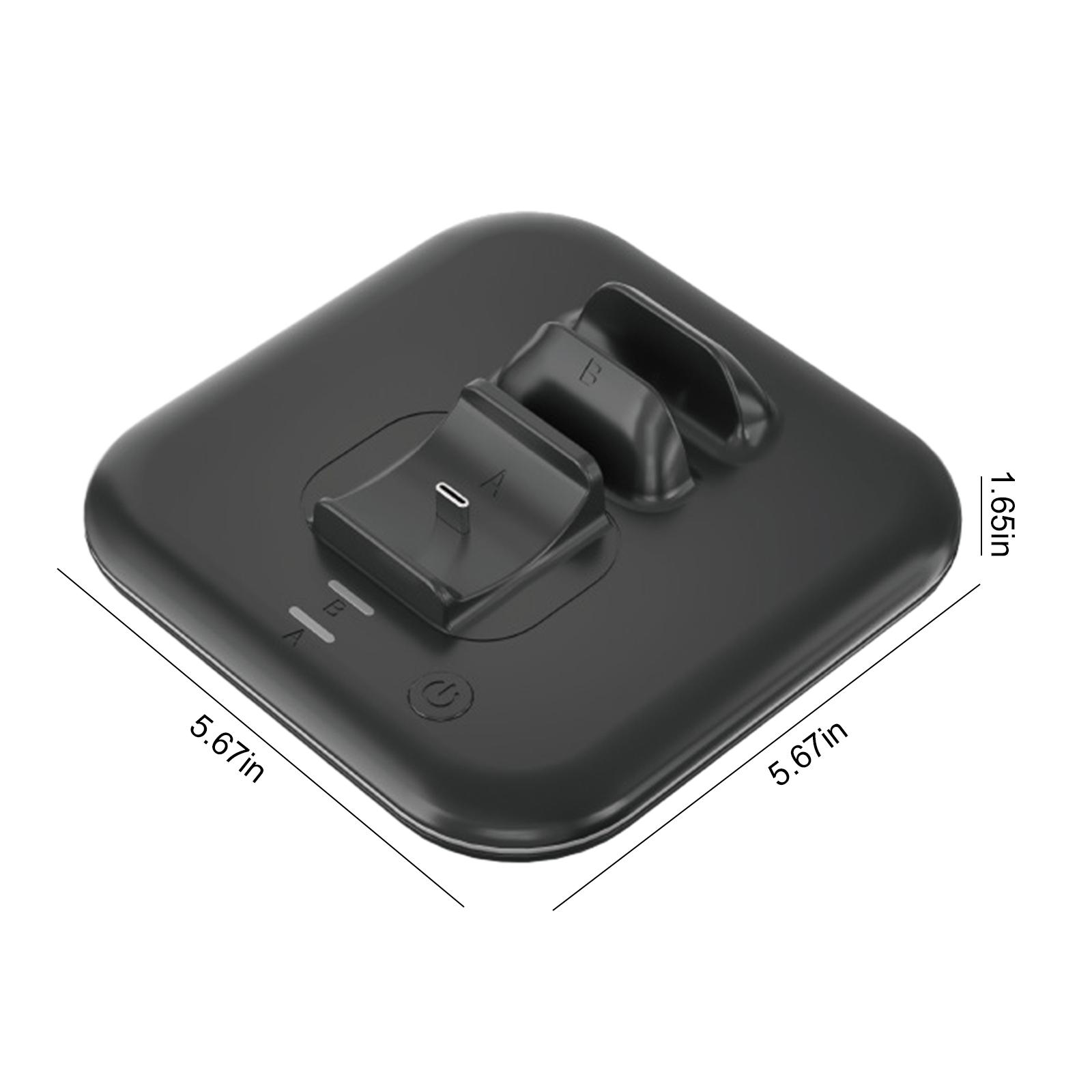 Зарядная станция для Nintendo Switch2 PRO для Joycon Зарядная подставка со светодиодным индикатором 9 режимов освещения Charging Dock