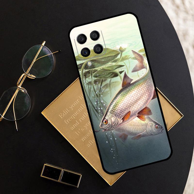 Fish Fishing For Samsung Galaxy M16 M06 M12 M13 M14 M15 M35 M55 M34 M54 M33 M53 M21 M31 M11 M32 M52 Case