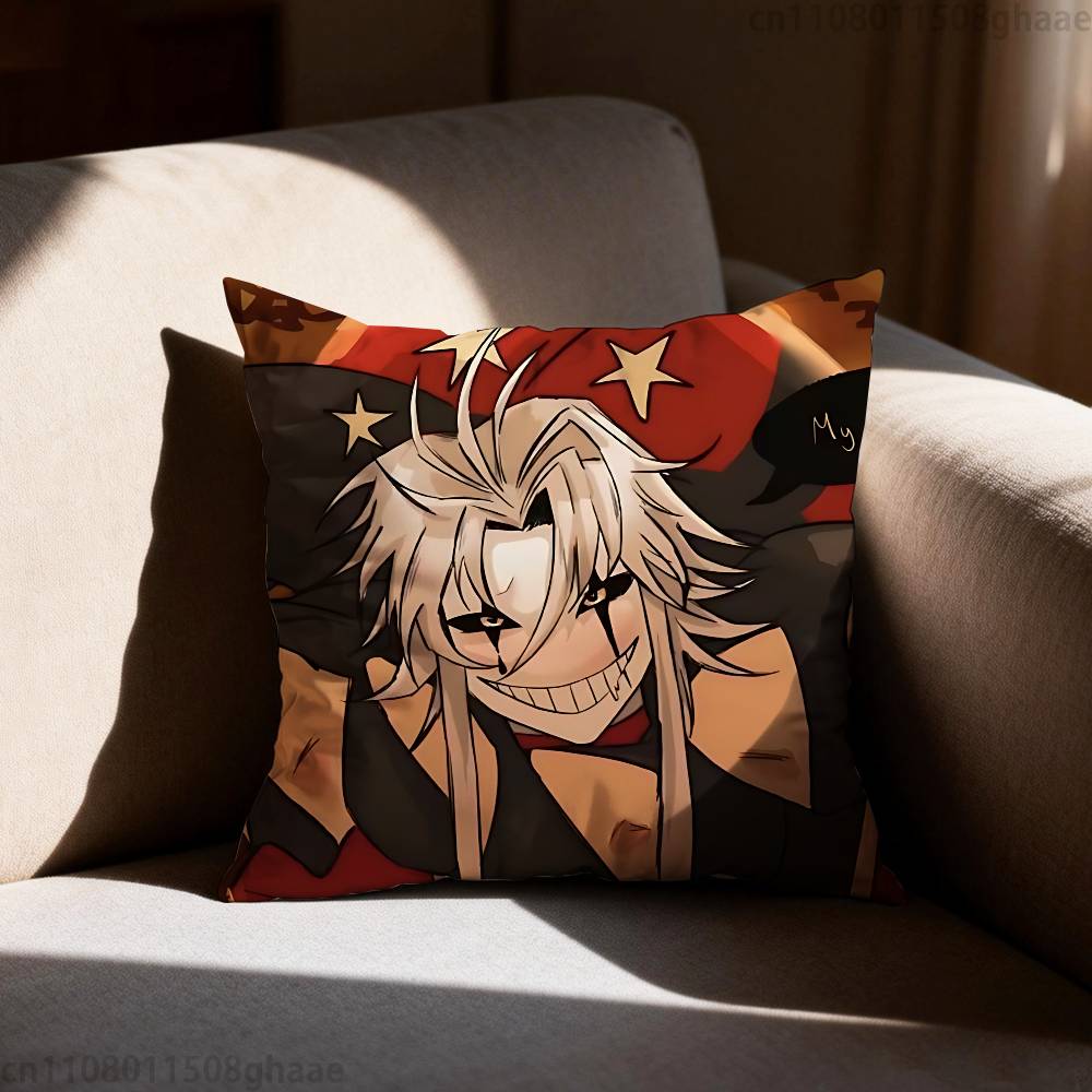 Game The Freak Circus Pillow Case Square DoubleSided Printing Short Plush Sofa Cushion Cover Bedroom Bedside Pillow