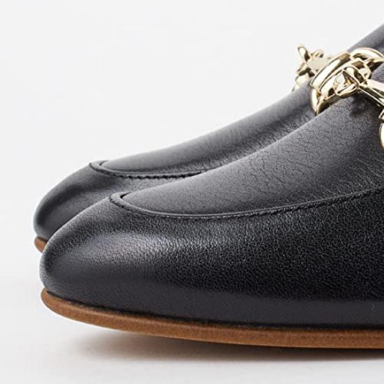 Low heel flat made in 130010100010 [Diana] shoes, Japan, black, 23.0cm,