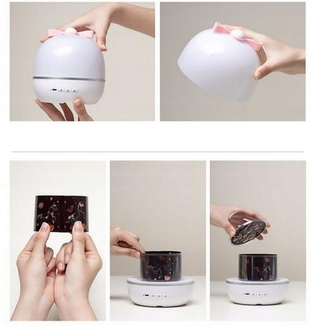 Night lamp for a child's room, star projector, decoration