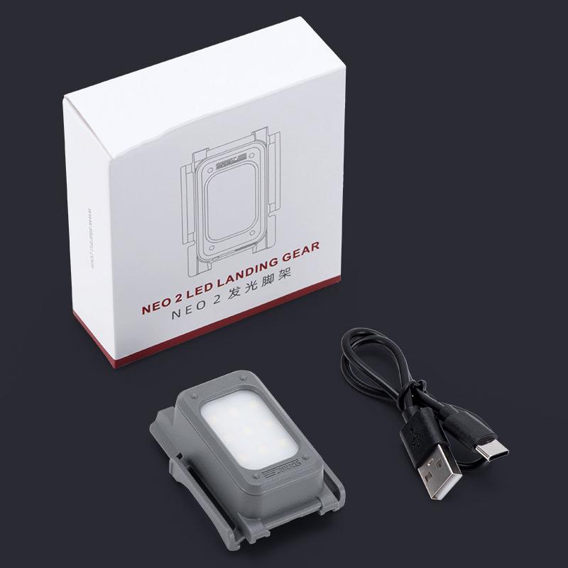 For Neo 2 LED Navigation Light With Landing Gear Anti-Collision Height Increase Stand LED Night Light Drone Upgrade Accessories