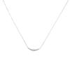 4℃  Necklace K18 white gold/diamond Women