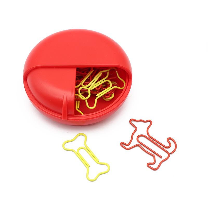 Creative Cartoon Paperclips - 6 Color Rotating Blind Box (16 pcs) - Cute & Colorful, Random Selection