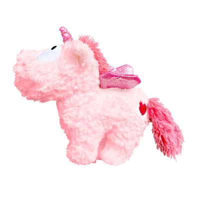 Niedliche Einhornpuppe Liebespony-Puppe Schnee-Einhorn Plüschtier Kinder Kuschelpuppe Geschenk