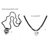 Sweet Heart Pendant Necklace Female Temperament Collarbone Chain Korean Student Adjustable Chain Y2k Aesthetic Jewelry