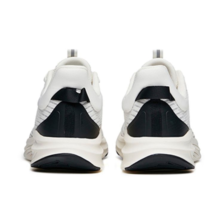 Anta Flexible Mesh Non-Slip Wear-Resistant Breathable Cushioning Low-Top Running Shoes Men Sneaker White Black 112135558S-3