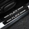 For Ford FLEX Logo Car Door Threshold Sill Protector Anti Scratch Waterproof Protective Film Decals Auto Interior Accessories