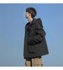Men's Plus Size Waterproof Multi-Pocket Ski Jacket with Cotton Padding for Winter Warmth 