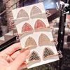 Lovely Shiny Woman Cute Crystal Barrettes Cat Ears Hair Clips Duckbill Clip Hair Accessories