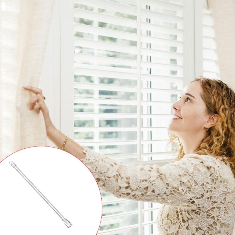 2/4/6/8/10Pcs Vertical Blinds Replacement Pull Rods with Hook and Handle for Door Window Curtain Shade Tilt Wand Stick