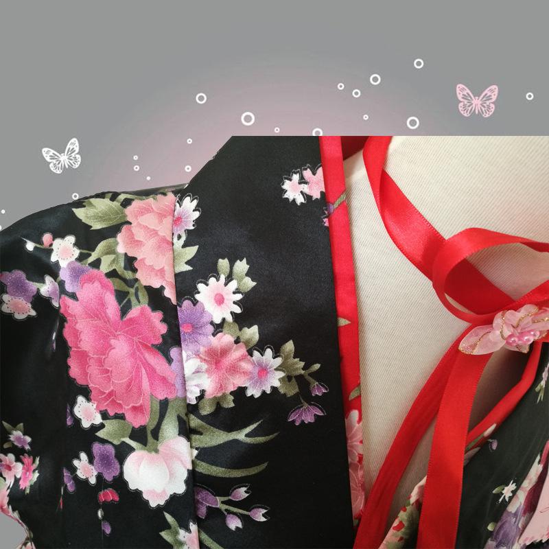 Kimono Cosplay Senbonzakura: Costume de Performance Sakura Maid